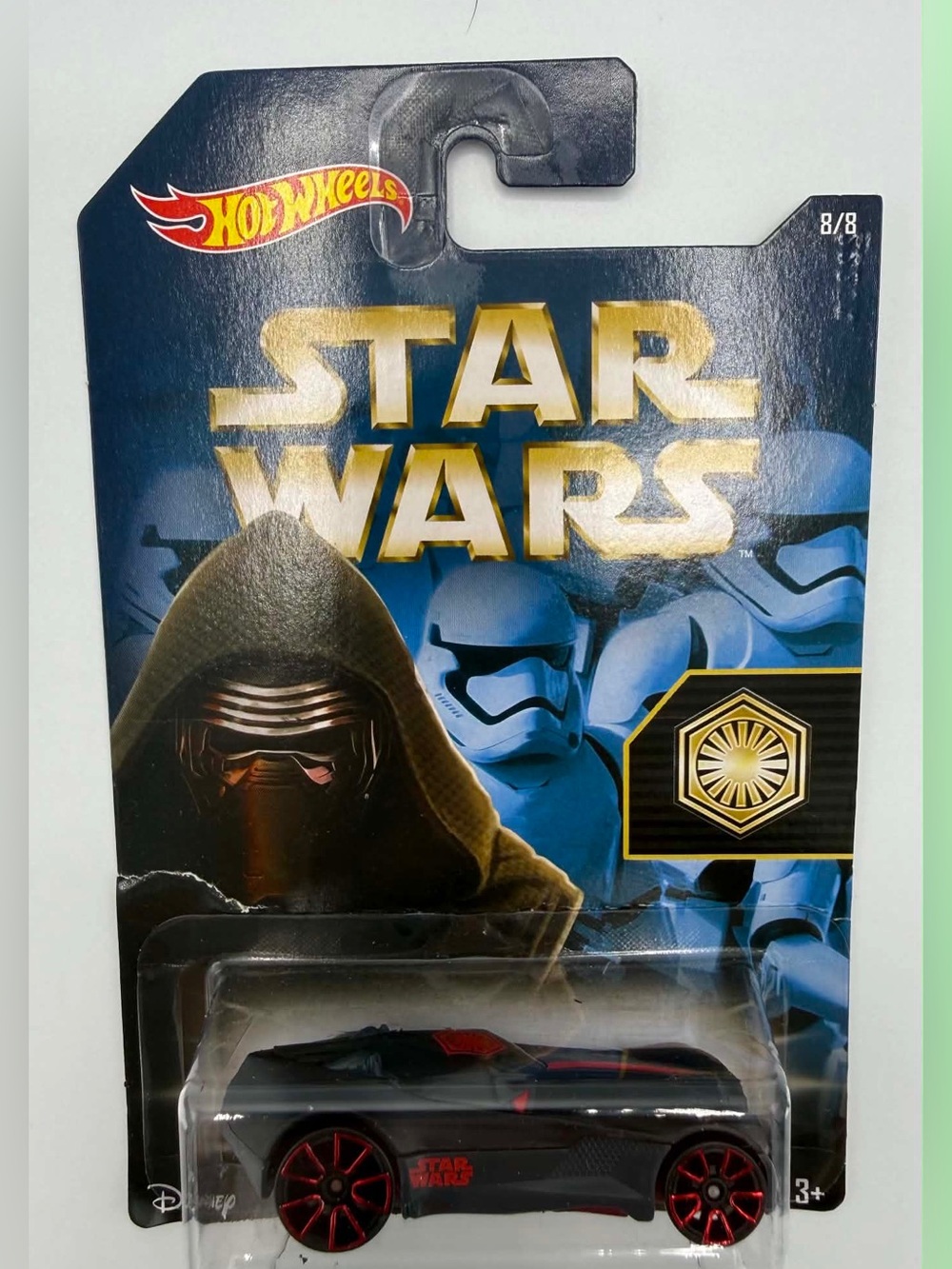 Hot Wheels Star Wars Ettorium First Order Diecast Car 2015 Black Red Collectible